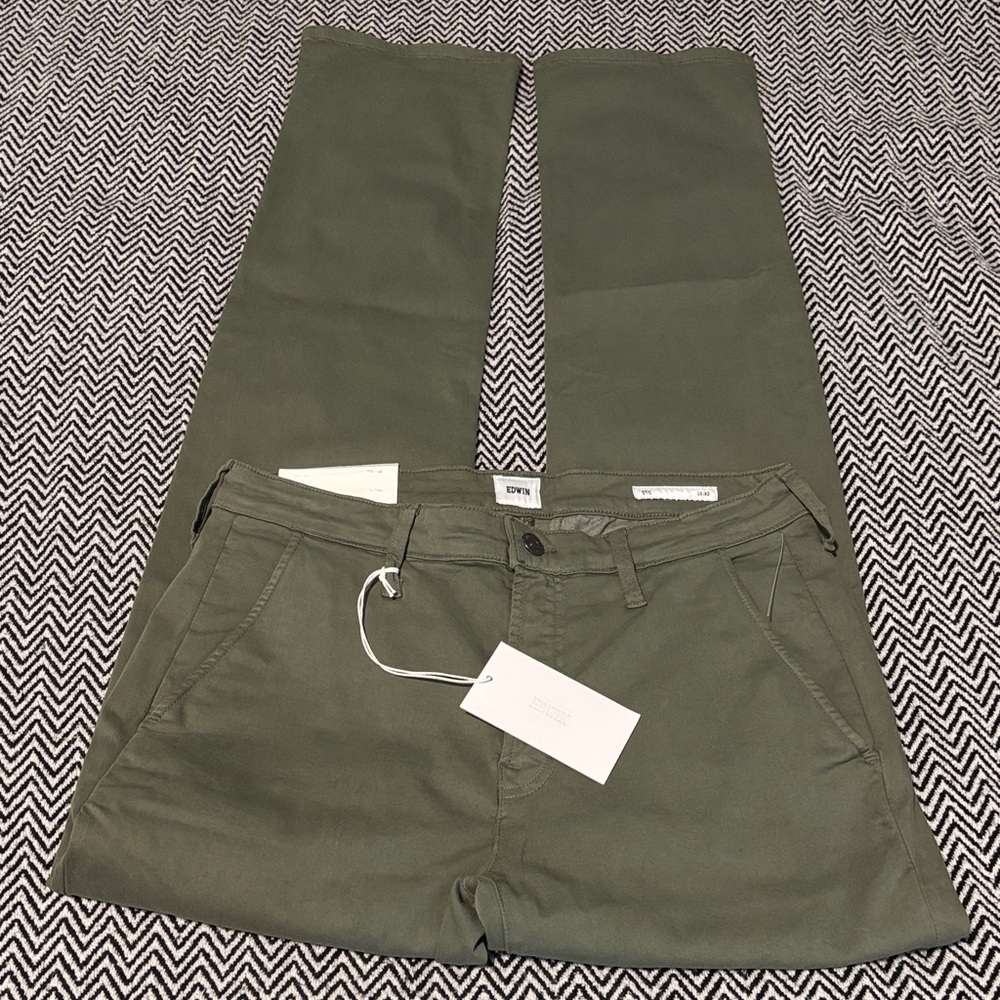 Edwin Men's Otis Chinos In Fern | Sz 30